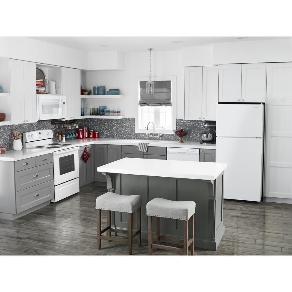 Amana ART318FFDW 30-inch Amana® Top-Freezer Refrigerator with Glass Shelves