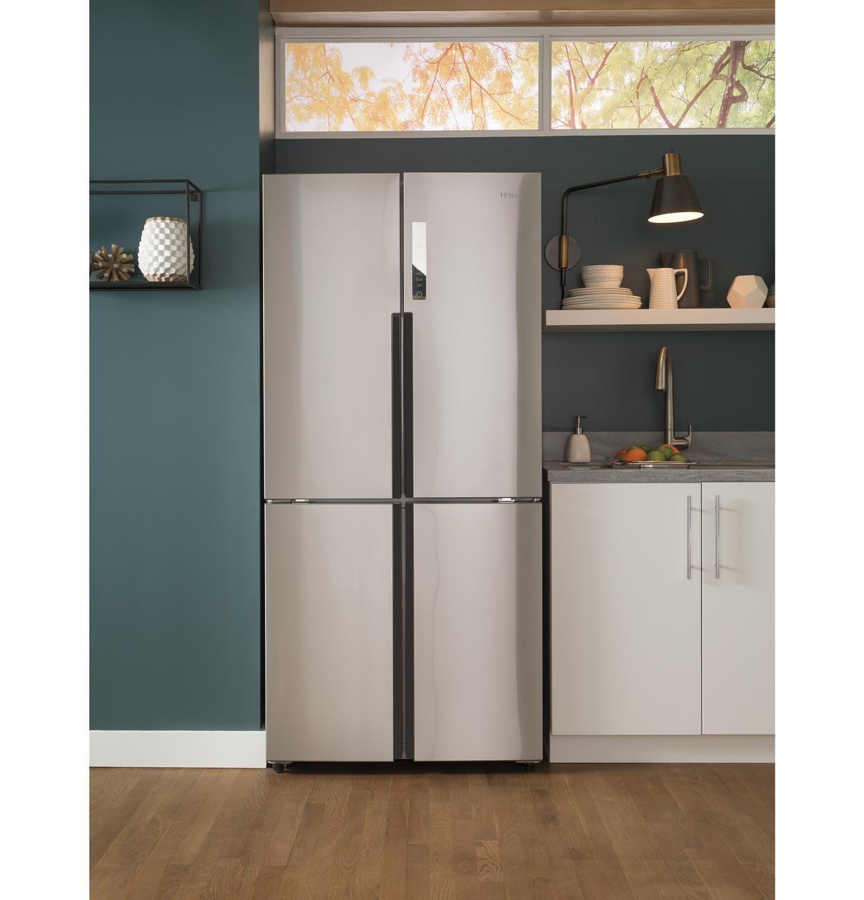 QHE16HYPFS Haier ENERGY STAR® 16.8 Cu. Ft. Quad Door Refrigerator