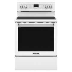 Kitchenaid KFEG500EWH 30-Inch 5-Element Electric Convection Range