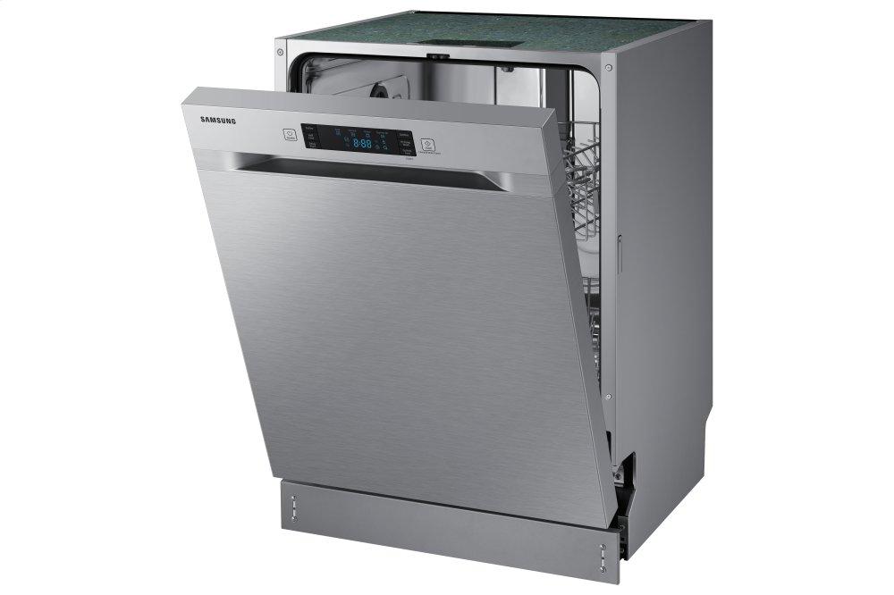 Samsung DW60R2014US Front Control 52 dBA ADA Dishwasher in Stainless Steel