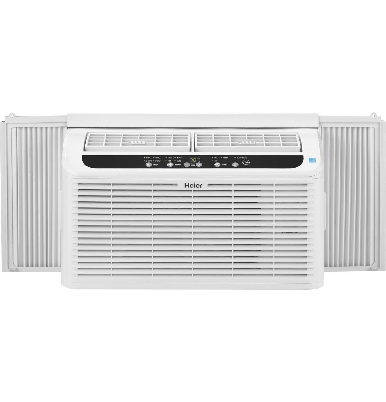 ESAQ406TZ Haier ENERGY STAR® 6,200 BTU Ultra Quiet Window Air Conditioner for Small Rooms up to 250 sq. ft.