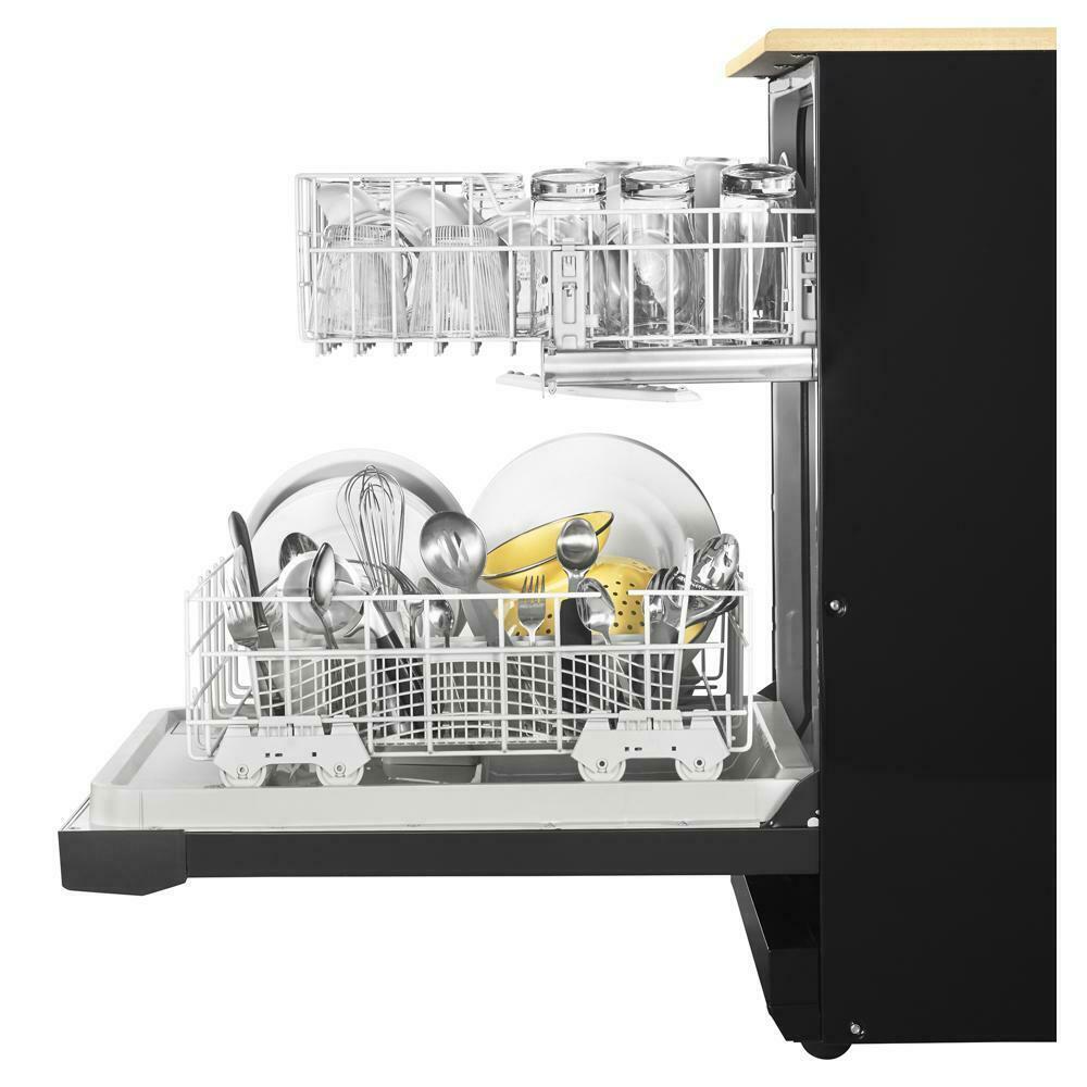 Whirlpool WDP370PAHB Heavy-Duty Dishwasher with 1-Hour Wash Cycle