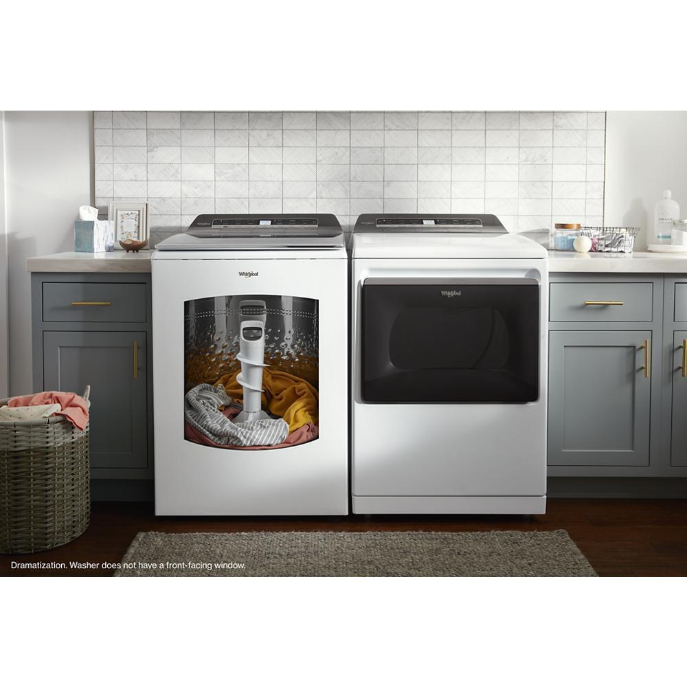 Whirlpool WTW8127LW 5.2 - 5.3 cu. ft. Top Load Washer with 2 in 1 Removable Agitator