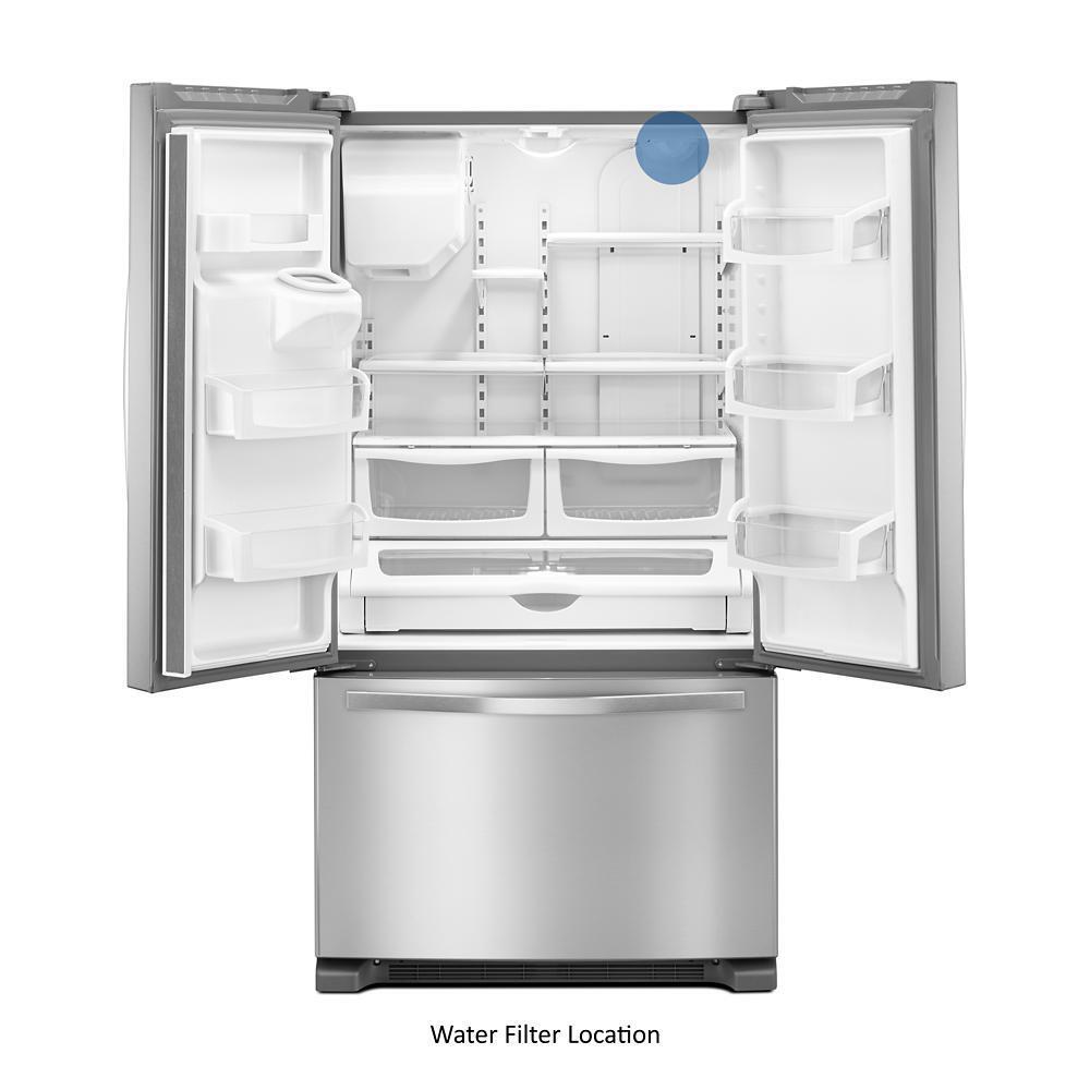 Whirlpool 36-inch Wide French Door Refrigerator - 25 cu. ft.