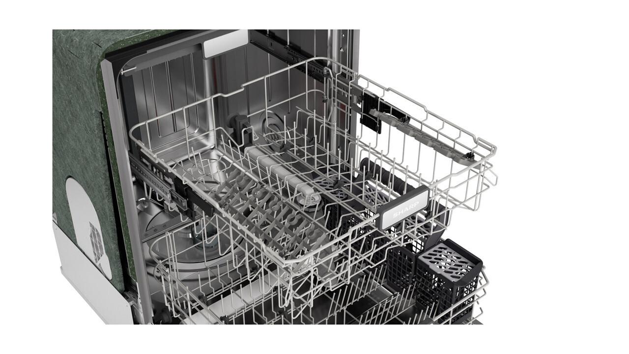 Sharp SDW6767HS 24 in. Slide-In Smart 45 dB Dishwasher