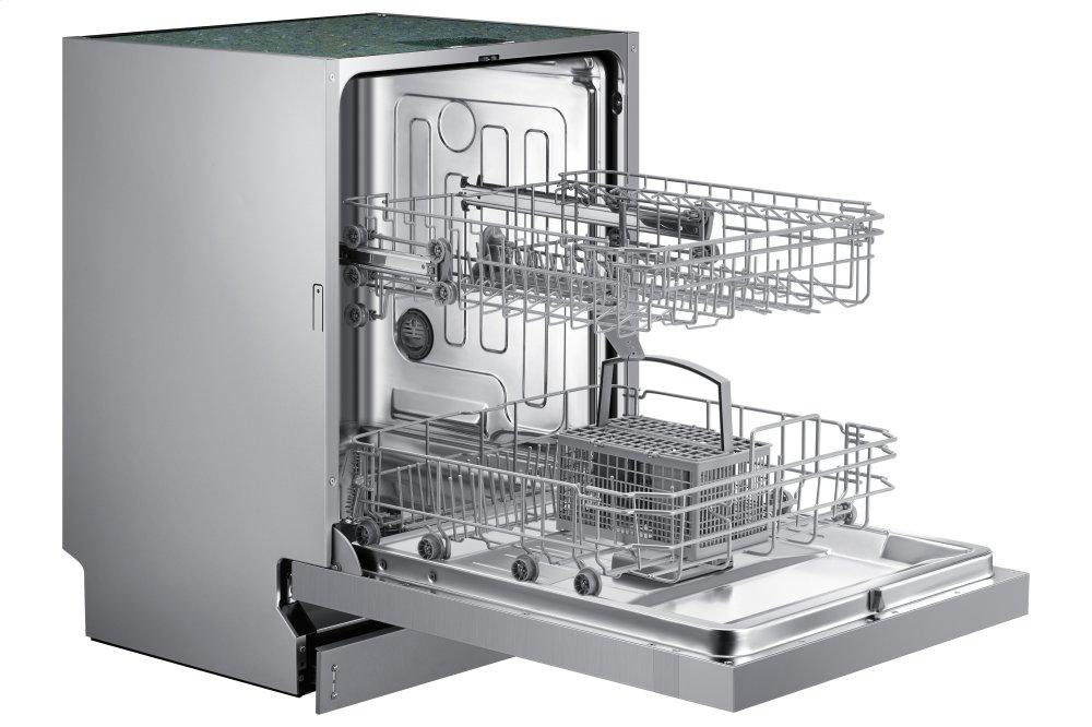 Samsung DW60R2014US Front Control 52 dBA ADA Dishwasher in Stainless Steel