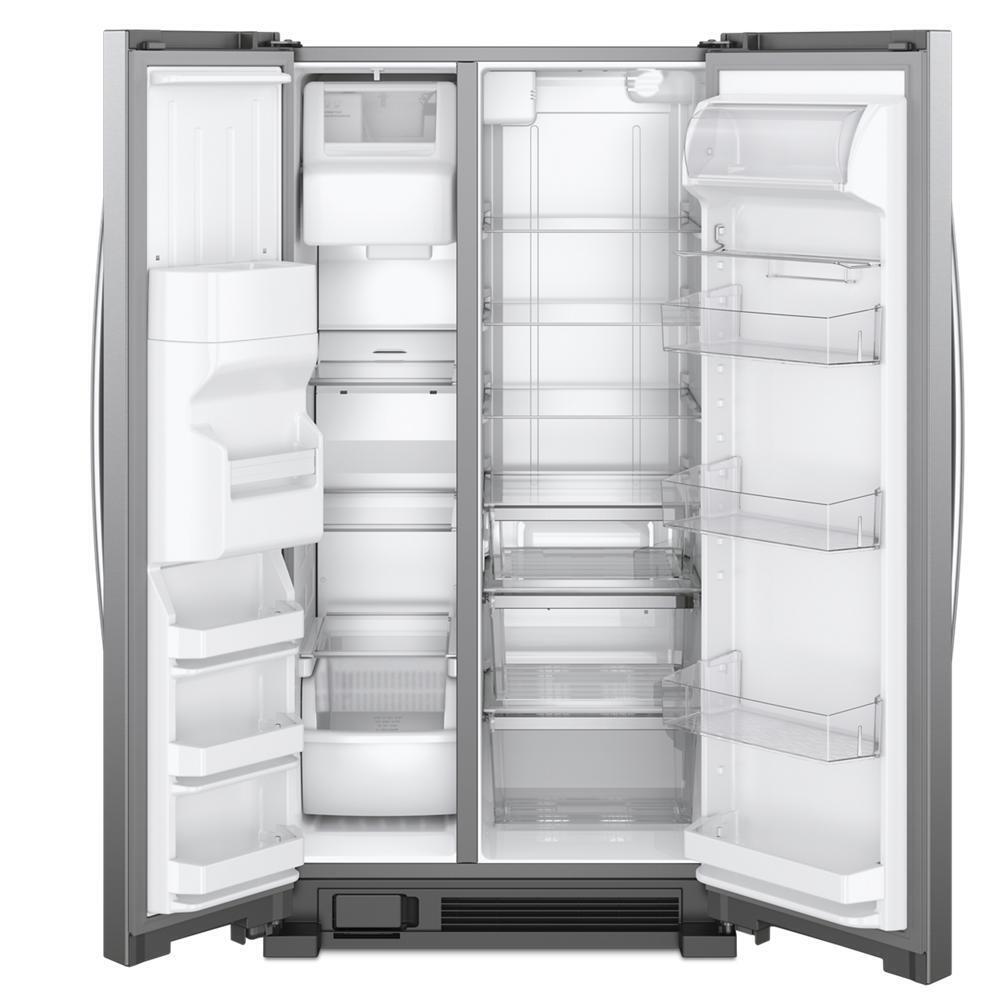 Whirlpool WRS325SDHZ 36-inch Wide Side-by-Side Refrigerator - 25 cu. ft.