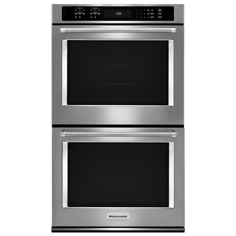 KITCHENAID 30" Double Wall Oven with Even-Heat(TM) True Convection