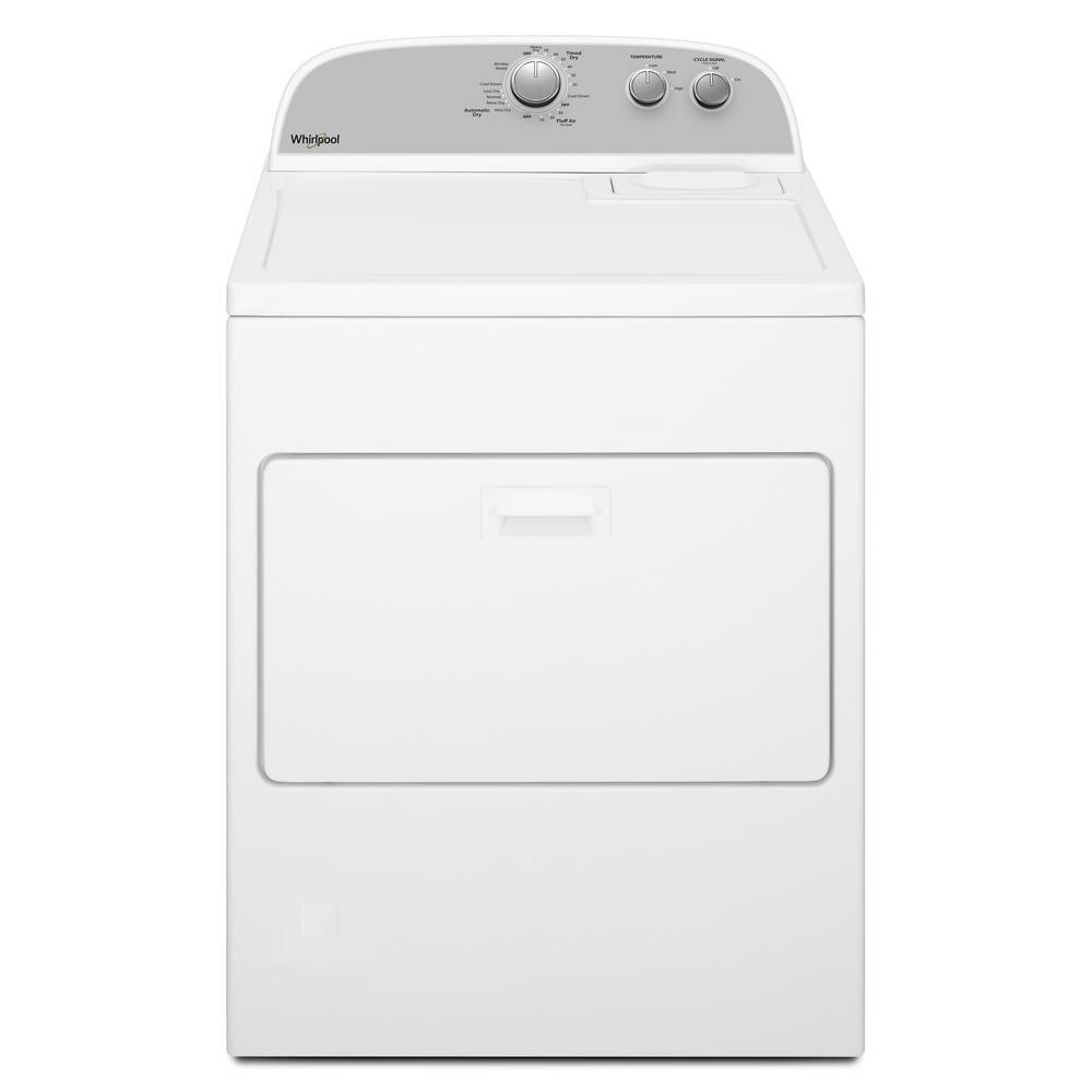 Whirlpool WED4950HW 7.0 cu. ft. Top Load Electric Dryer with AutoDry™ Drying System