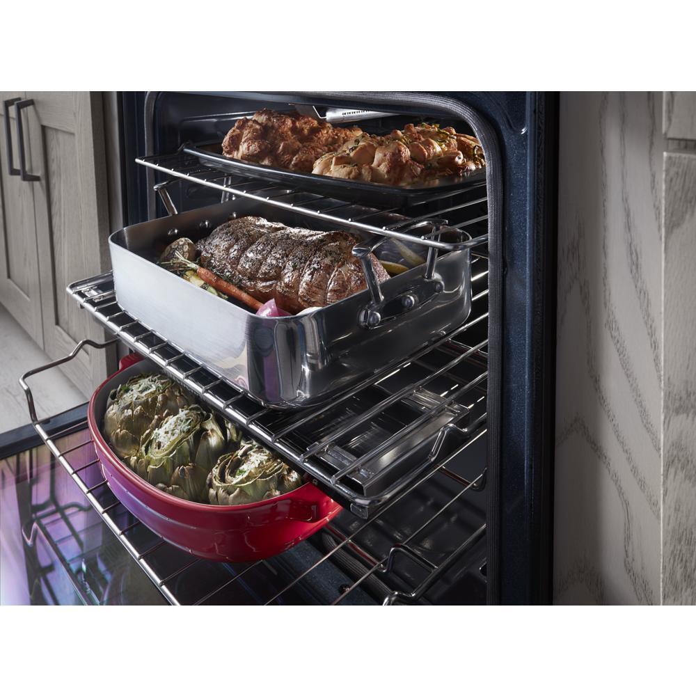 Kitchenaid 30-Inch 5-Burner Gas Slide-In Convection Range