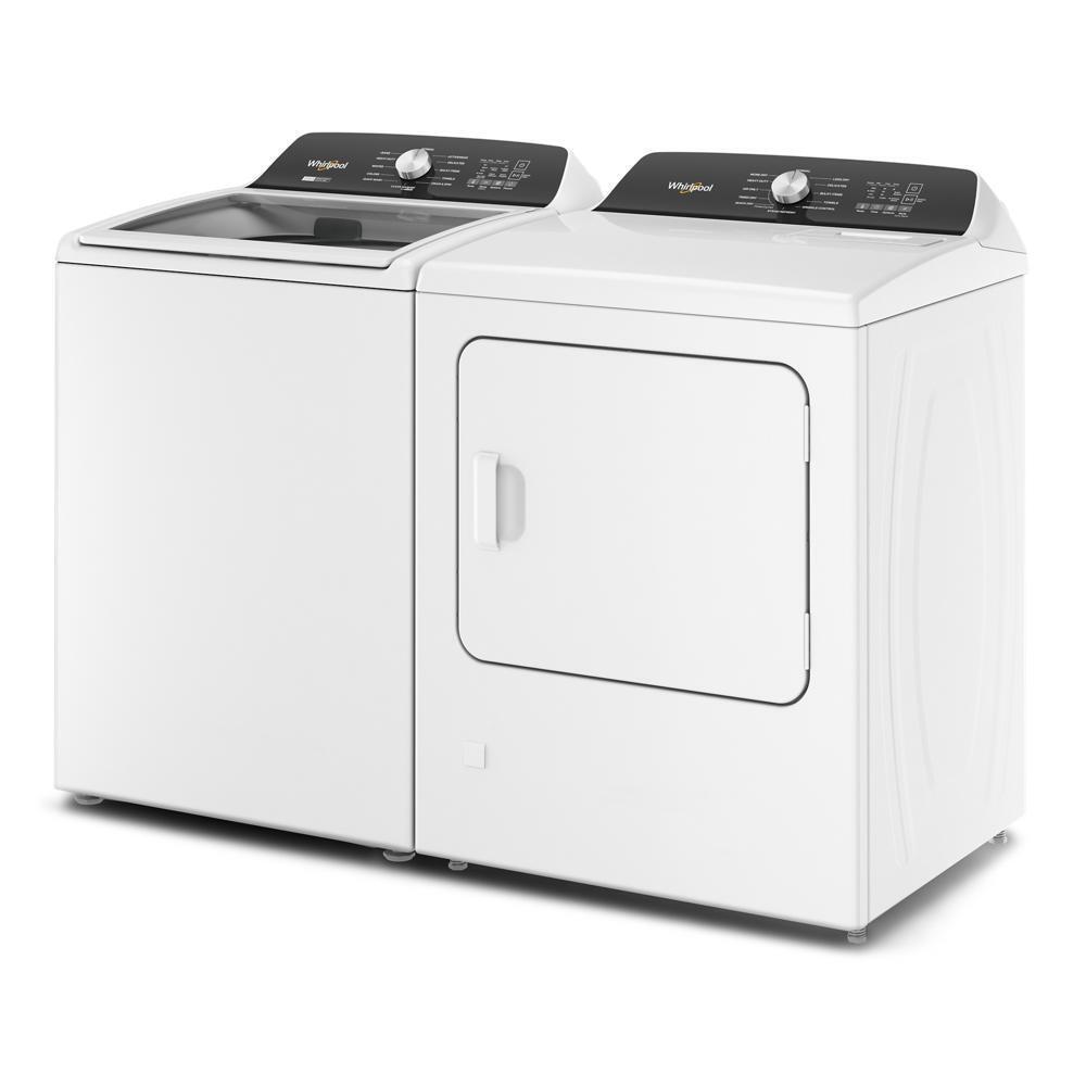 Whirlpool WGD5050LW 7.0 Cu. Ft. Top Load Gas Moisture Sensing Dryer with Steam