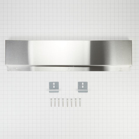 Whirlpool W10655450 Stainless Steel Range Backsplash,Size: 30" W x 6" H