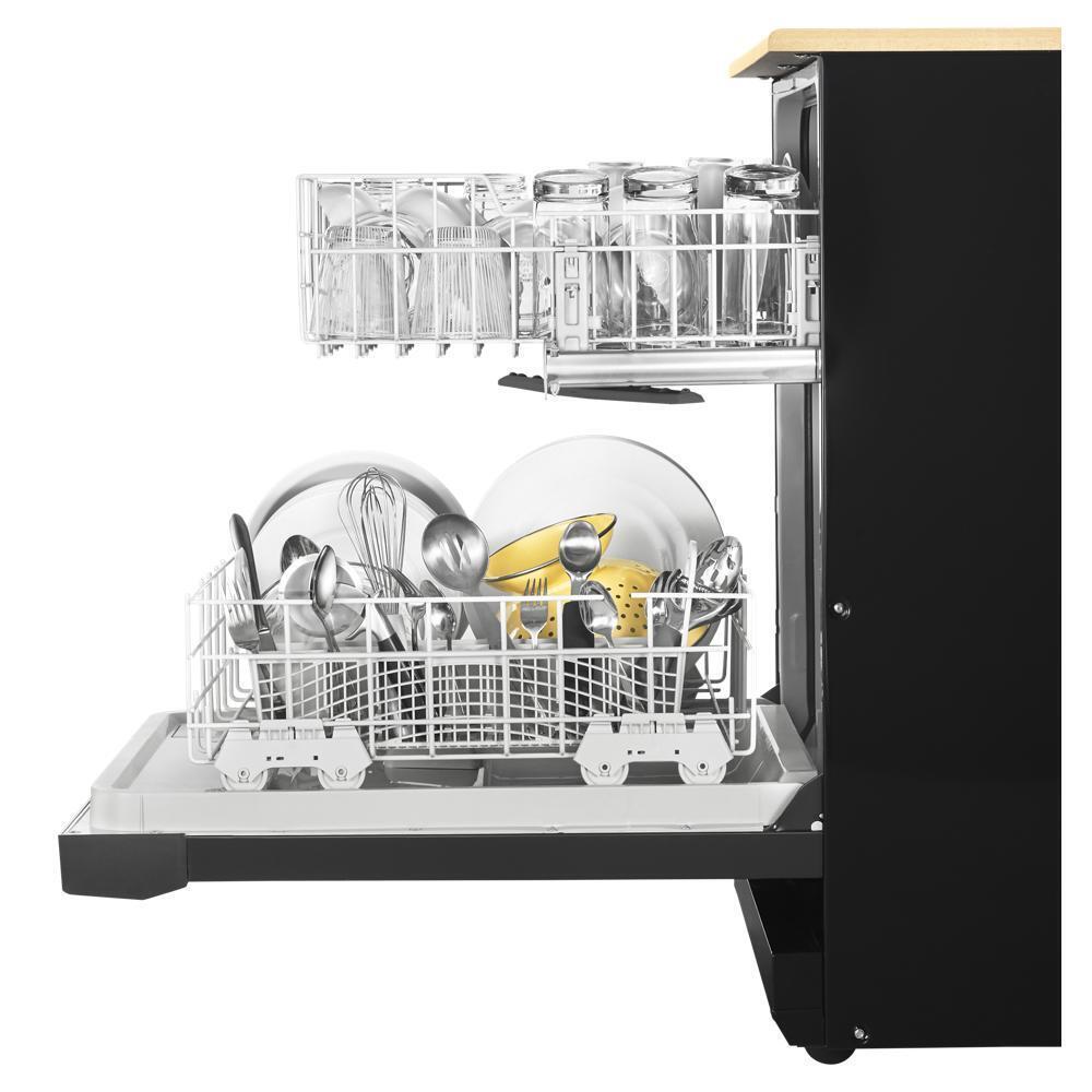 Whirlpool WDP370PAHB Heavy-Duty Dishwasher with 1-Hour Wash Cycle