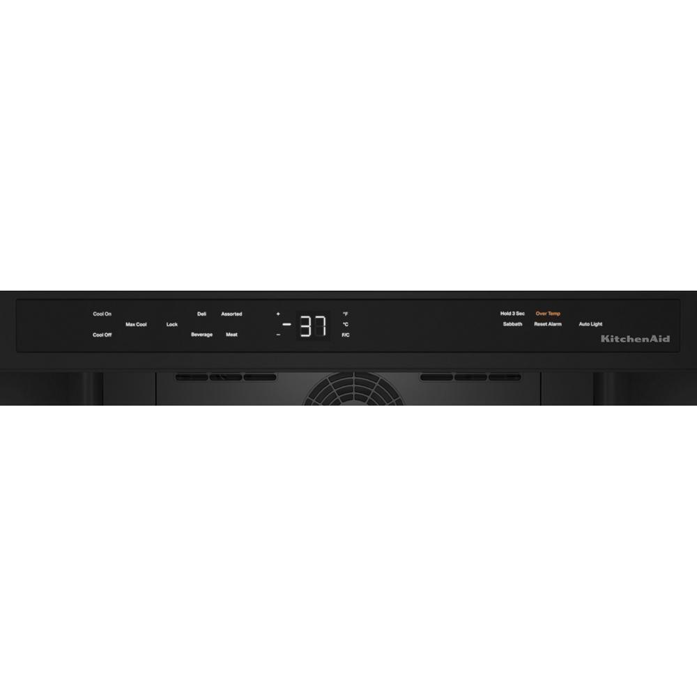 Kitchenaid KURL314KSS 24" Undercounter Refrigerator with Glass Door and Shelves with Metallic Accents