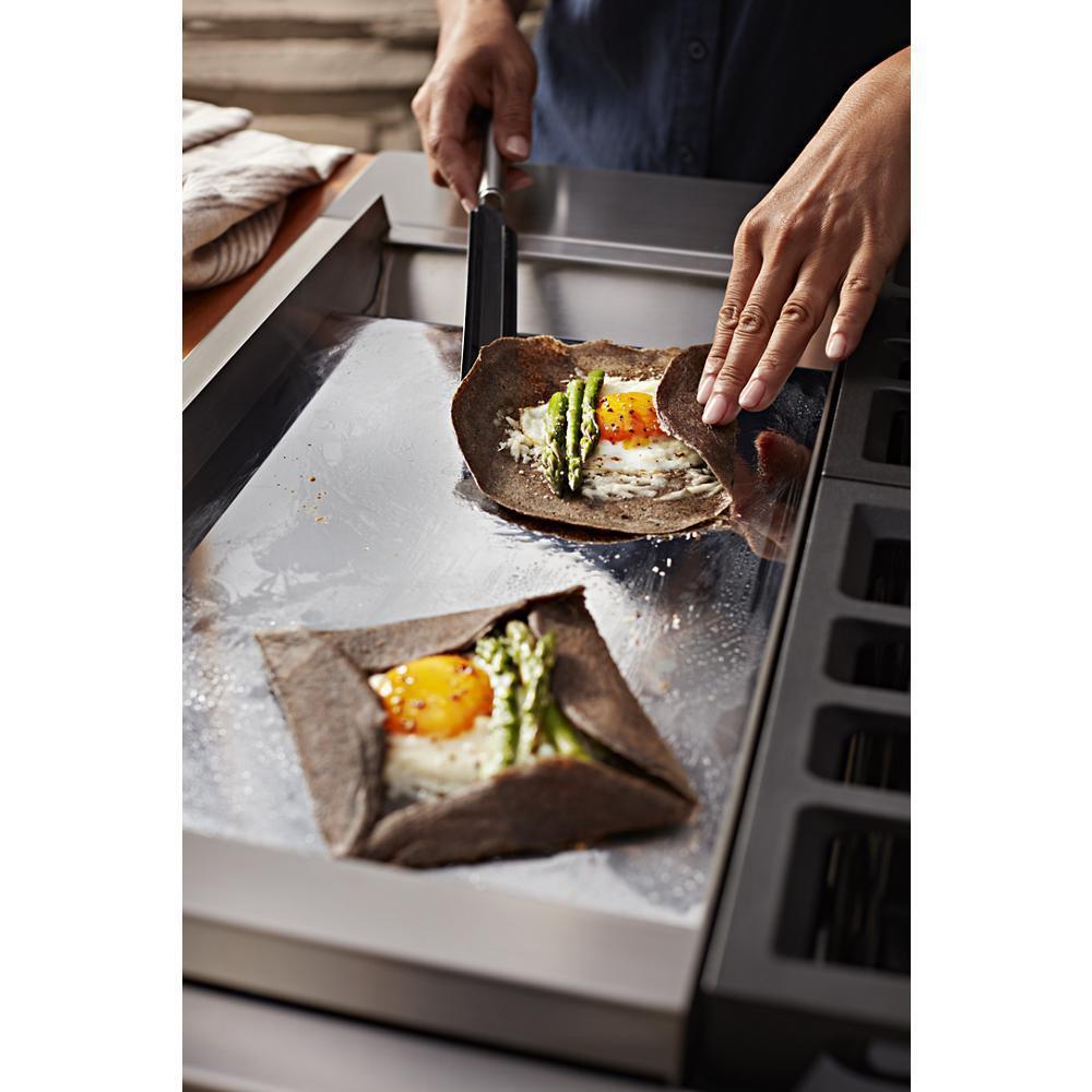 KFDC558JYP KitchenAid® 48'' Smart Commercial-Style Dual Fuel Range with Griddle