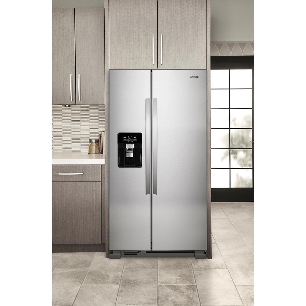 Whirlpool WRS325SDHZ 36-inch Wide Side-by-Side Refrigerator - 25 cu. ft.