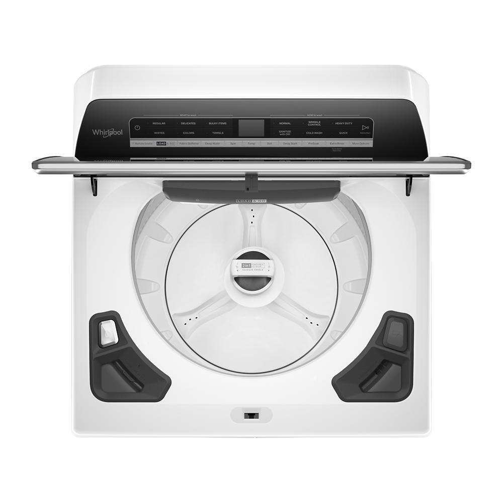 Whirlpool WTW8127LW 5.2 - 5.3 cu. ft. Top Load Washer with 2 in 1 Removable Agitator