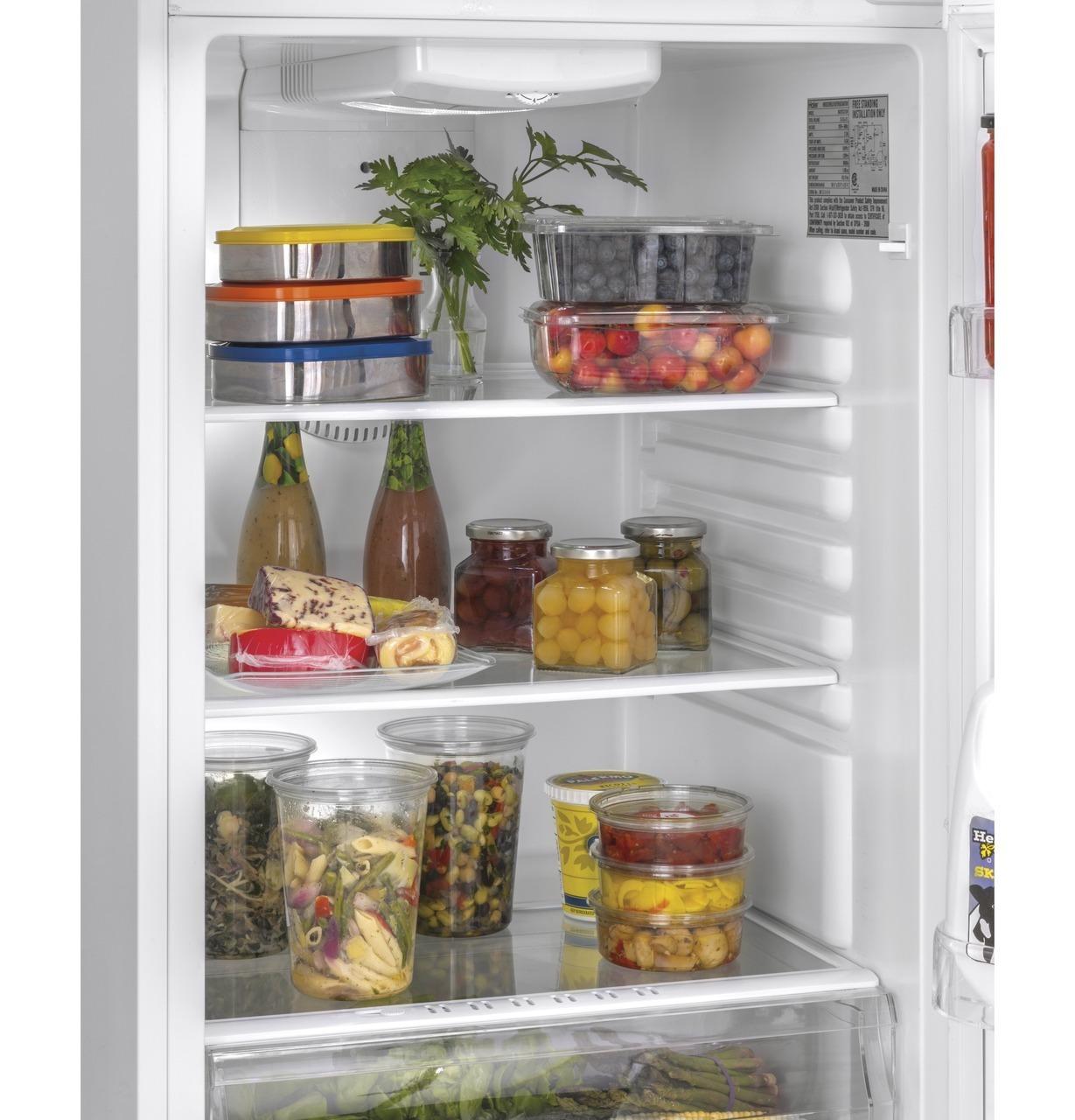 Haier HA10TG21SW 9.8 Cu. Ft. Top Freezer Refrigerator