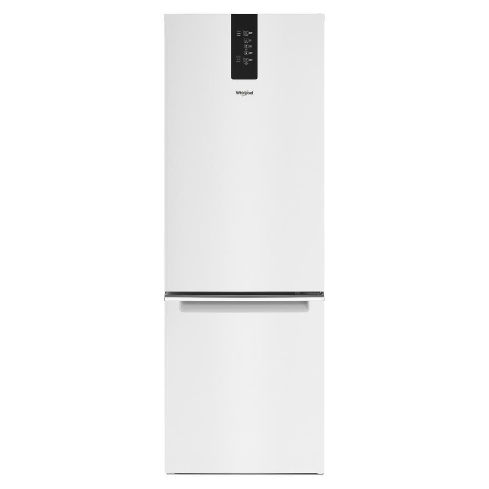 Whirlpool WRB533CZJW 24-inch Wide Garage-Ready Bottom-Freezer Refrigerator - 12.9 cu. ft.