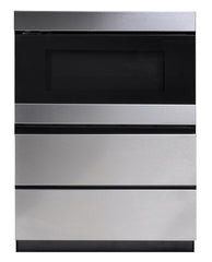 Sharp SKMD24U0ES 24 in. Under the Counter Microwave Drawer Oven Pedestal