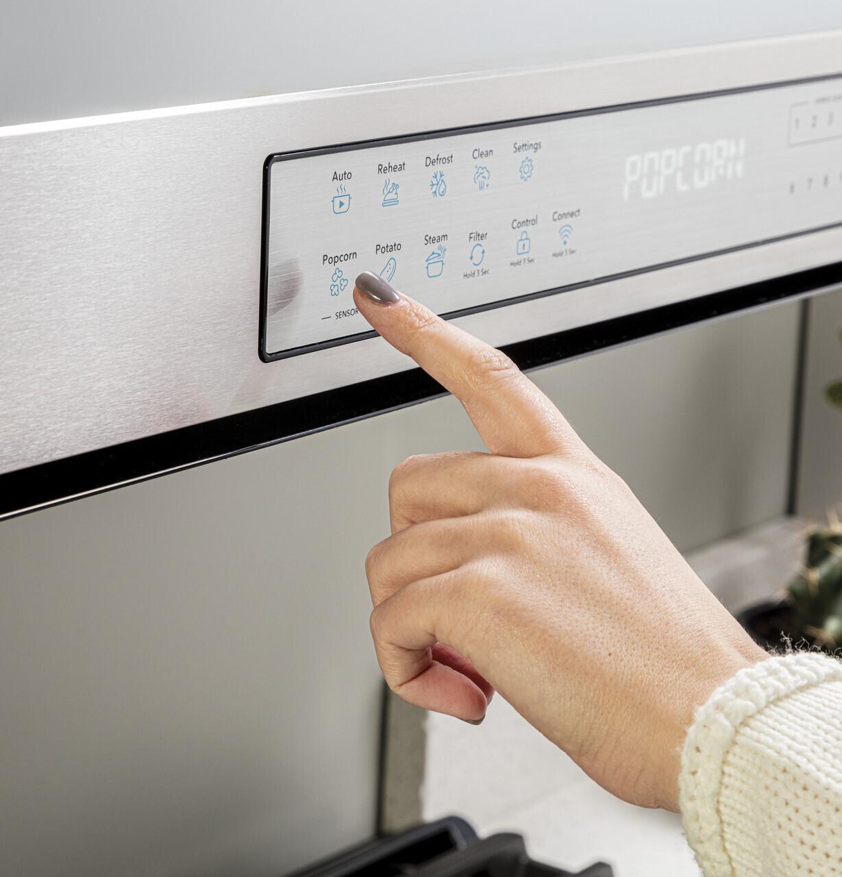 30" 1.6 Cu. Ft. Smart Over-the-Range Microwave Oven