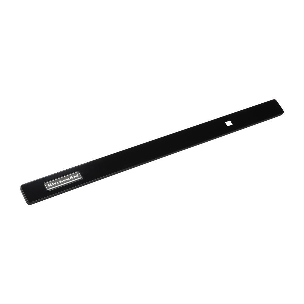 Whirlpool W10387672 Vent Hood Downdraft Top Trim, Black, Size: 37" L x 3" W, fits KXD4630YSS