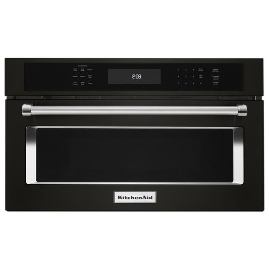 Kitchenaid KMBP100EBS 30" Built In Microwave Oven with Convection Cooking