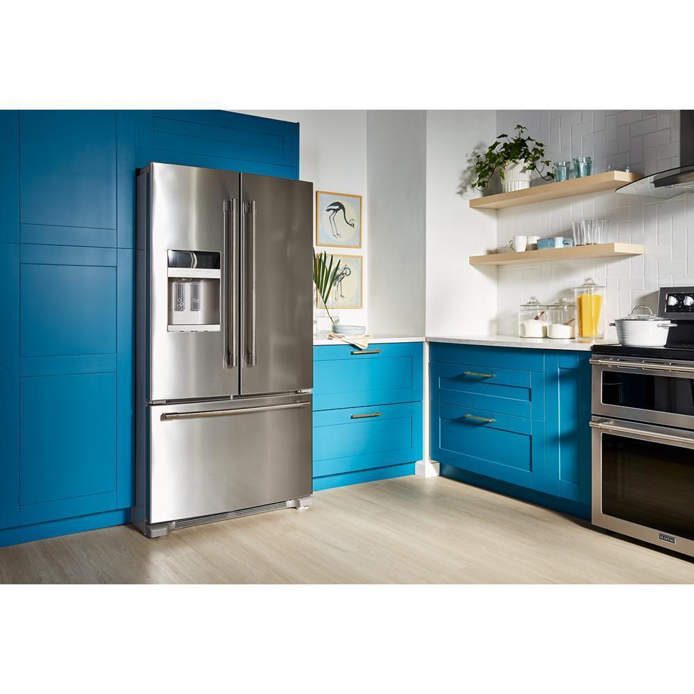 Maytag MFI2570FEZ 36-Inch Wide French Door Refrigerator with PowerCold® Feature - 25 Cu. Ft