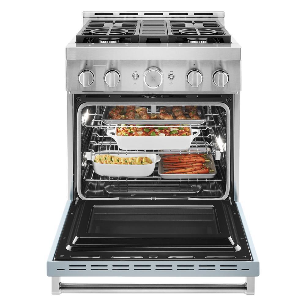 KFGC500JMB KitchenAid® 30'' Smart Commercial-Style Gas Range with 4 Burners