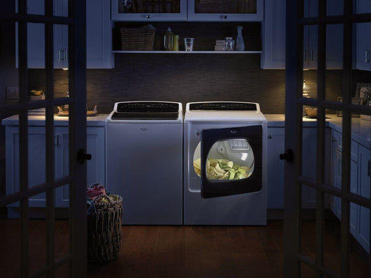 Whirlpool WTW8000DW 5.3 cu.ft HE Top Load Washer with Adaptive Wash Technology, Intuitive Touch Controls