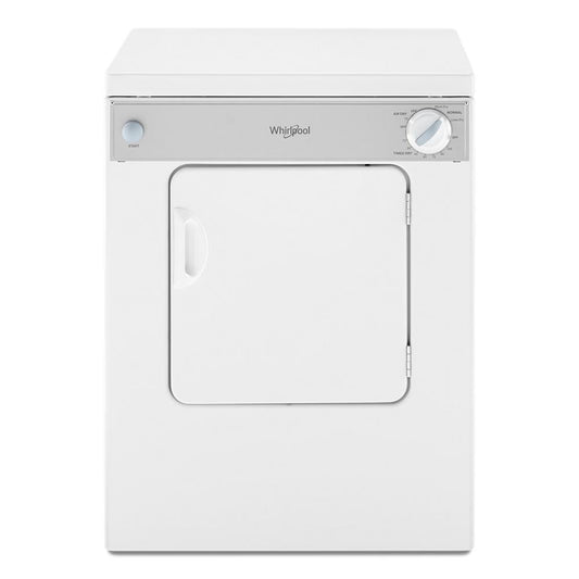 Whirlpool LDR3822PQ 3.4 cu. ft. Compact Front Load Dryer with Flexible Installation