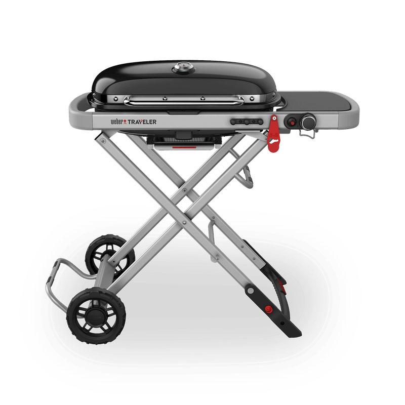 9010001 Weber Traveler® Portable Gas Grill - Black