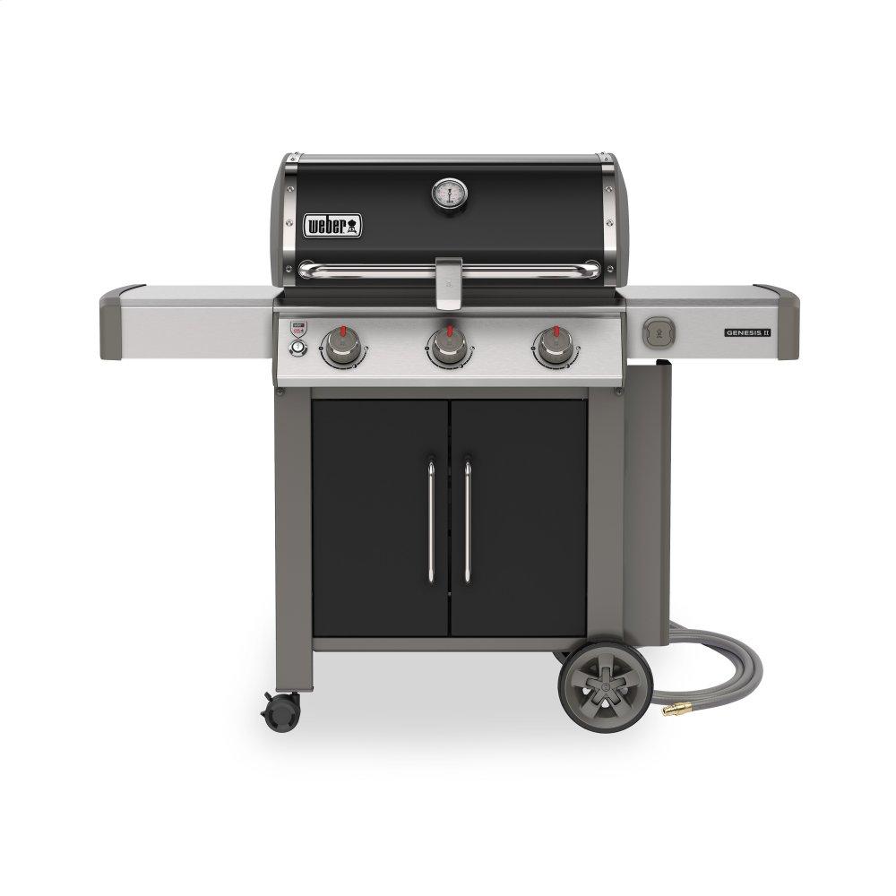 Weber 66015601 Genesis II EX-315 Gas Grill - Black Natural Gas