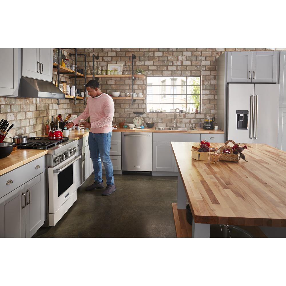 KFDC500JMH KitchenAid® 30'' Smart Commercial-Style Dual Fuel Range with 4 Burners