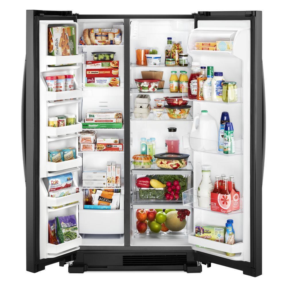 Whirlpool WRS315SNHB 36-inch Wide Side-by-Side Refrigerator - 25 cu. ft.