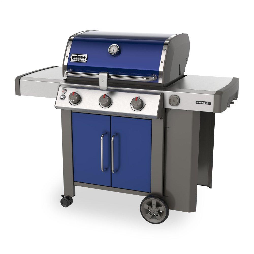 Genesis II SE-315 Gas Grill - Deep Ocean Blue LP