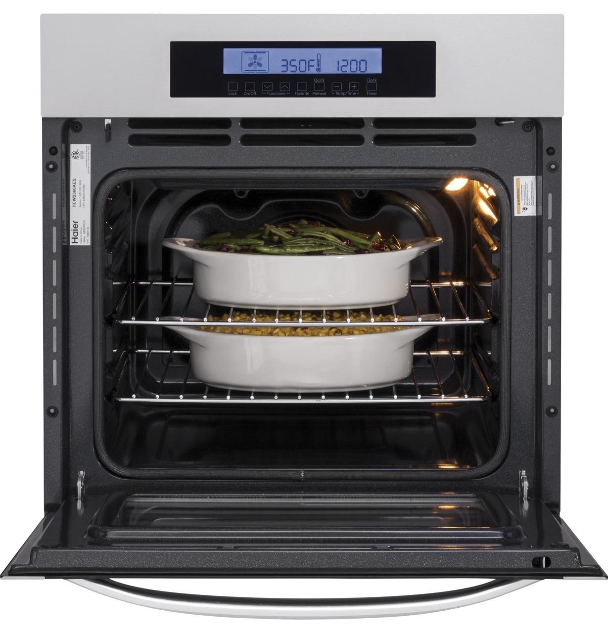 24" Single 2.0 Cu. Ft.True European Convection Oven
