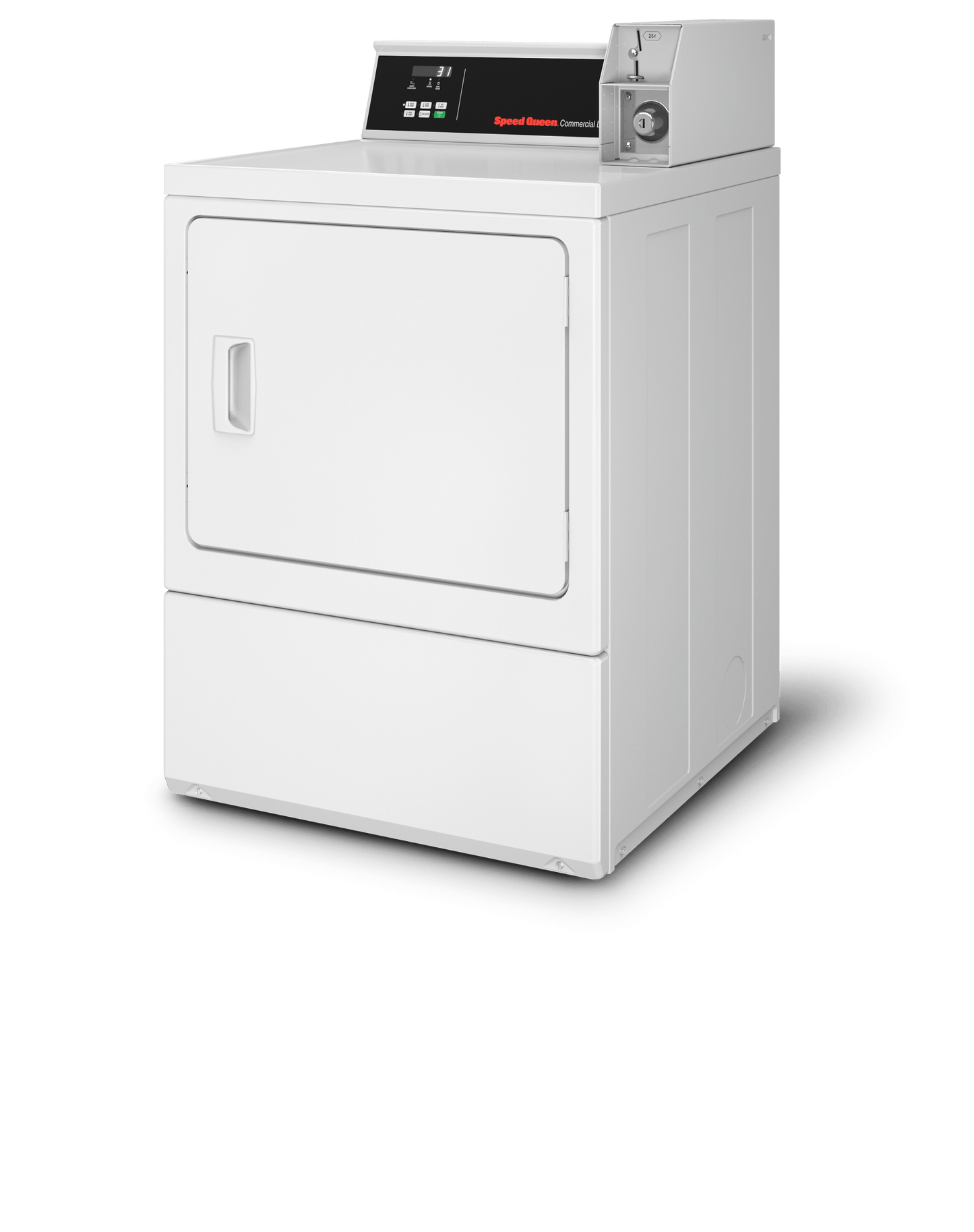 Speed Queen DV6000WG Light Commercial Coin Drop Top Load Matching Dryer - Gas