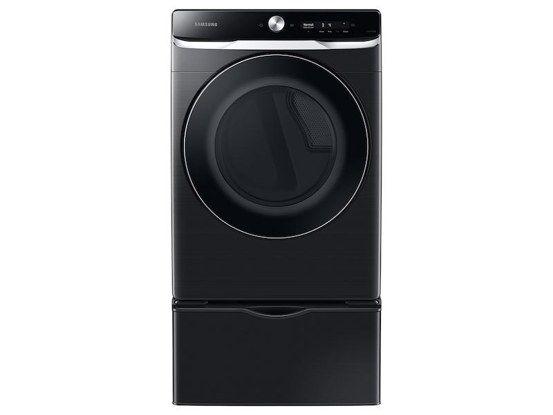 7.5 cu. ft. Smart Dial Electric Dryer with Super Speed Dry in Brushed Black