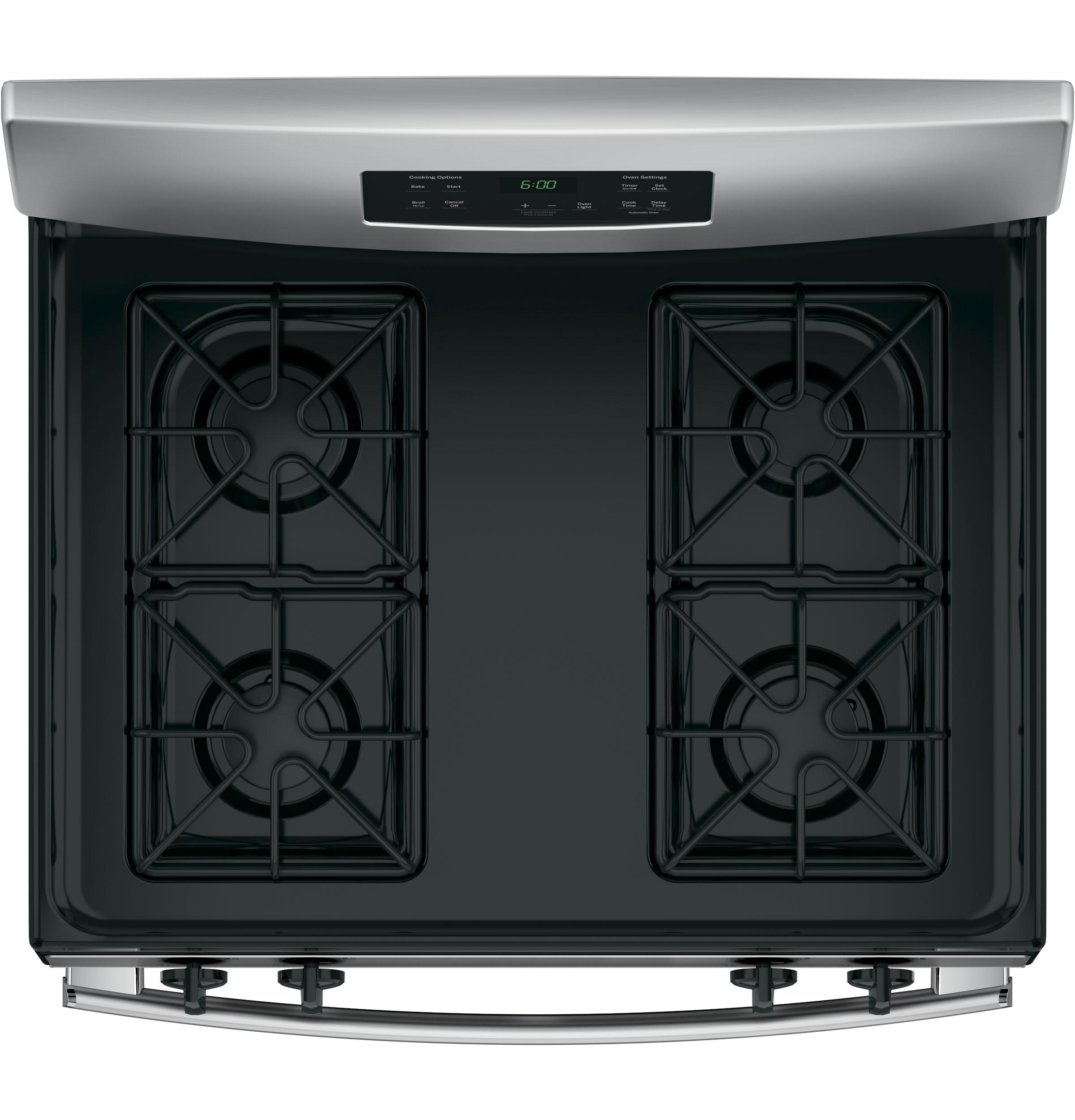 GE® 30" Free-Standing Gas Range