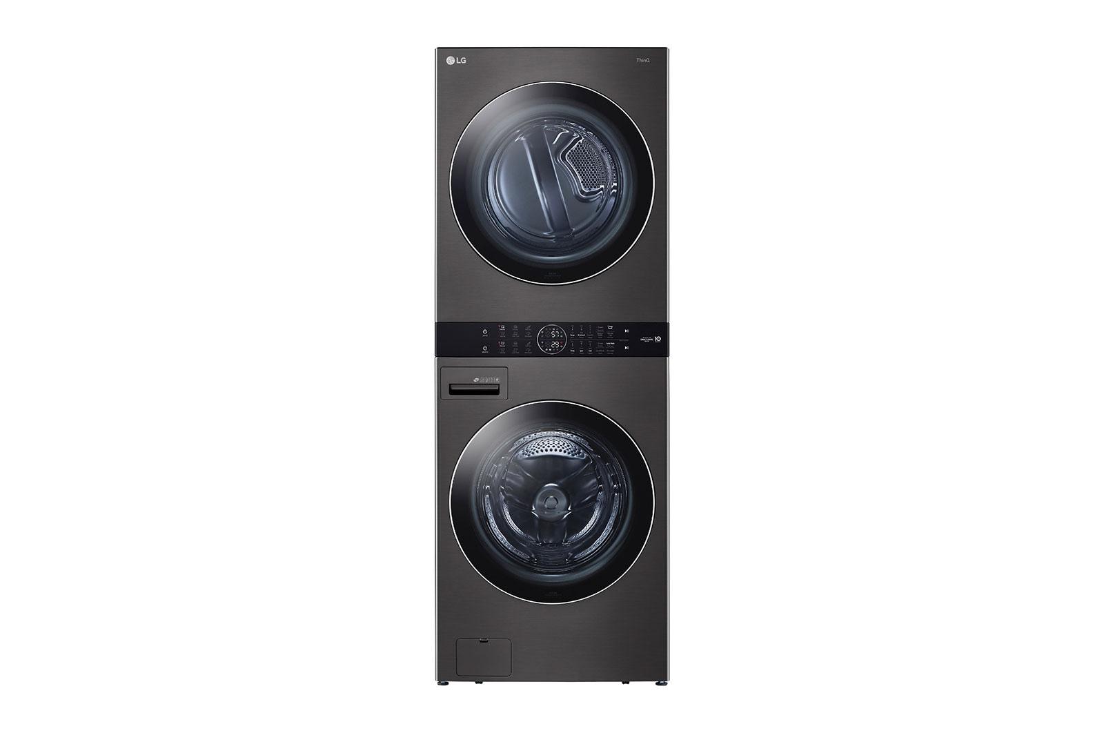Lg Single Unit Front Load LG WashTower™ with Center Control™ 4.5 cu. ft. Washer and 7.4 cu. ft. Gas Dryer