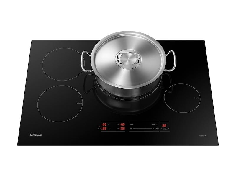 Samsung 30" Smart Induction Cooktop with Wi-Fi in Black