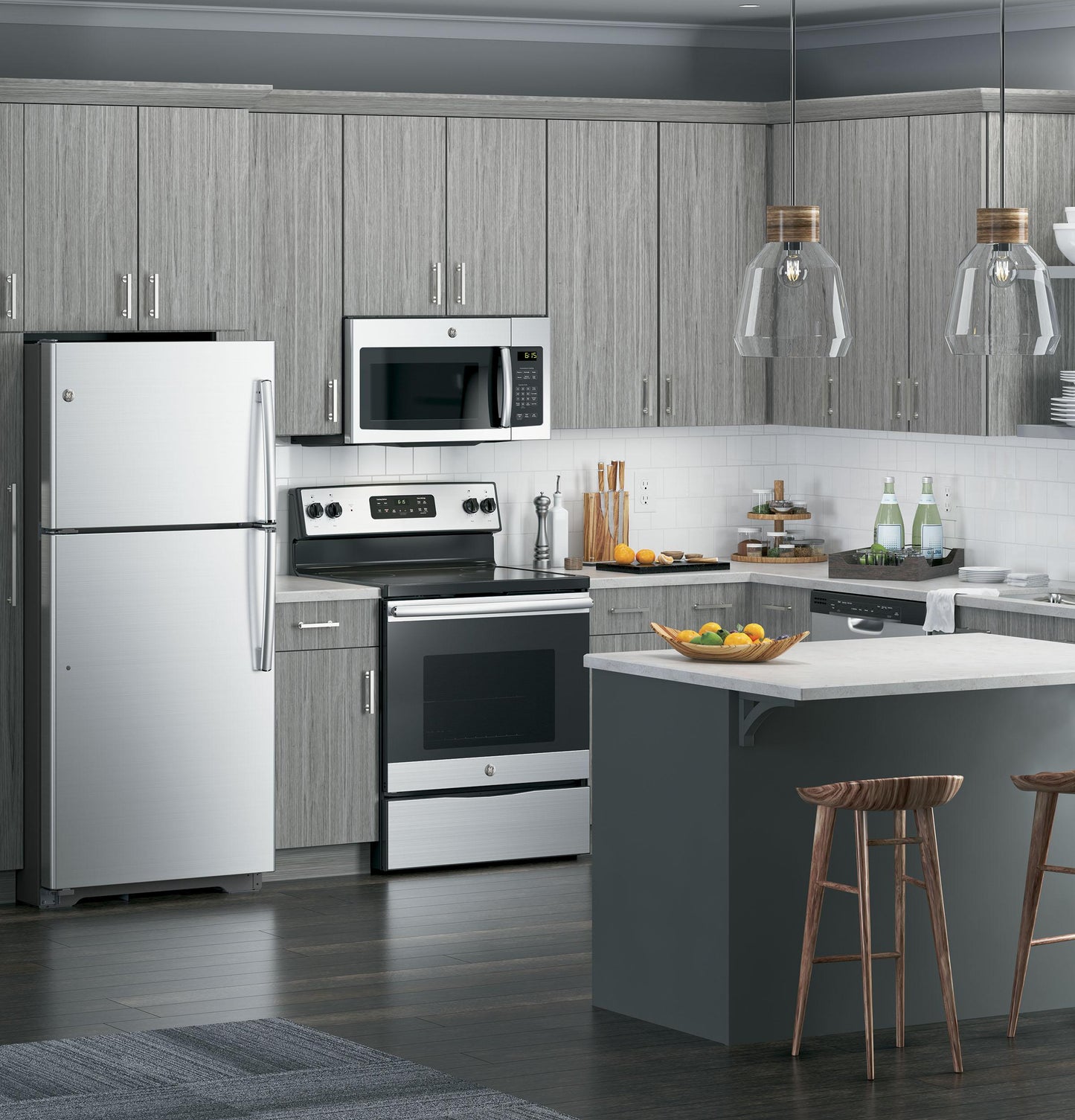 GE® 30" Free-Standing Electric Range