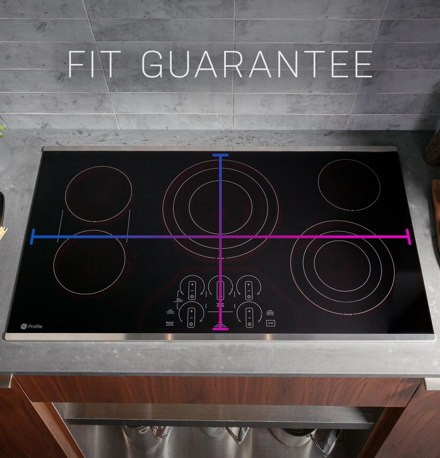 PEP9036STSS GE Profile™ 36" Built-In Touch Control Cooktop