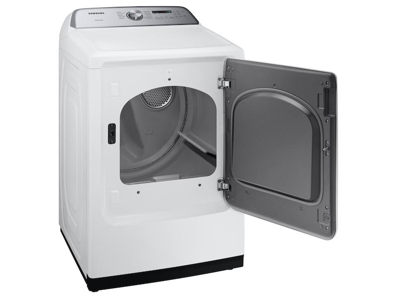 Samsung DVE50R5200W 7.4 cu. ft. Electric Dryer with Sensor Dry in White