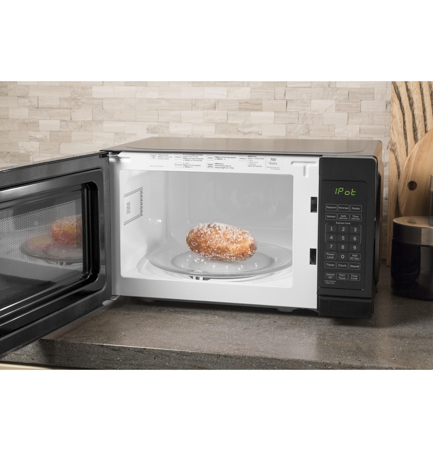 GE® 0.7 Cu. Ft. Capacity Countertop Microwave Oven