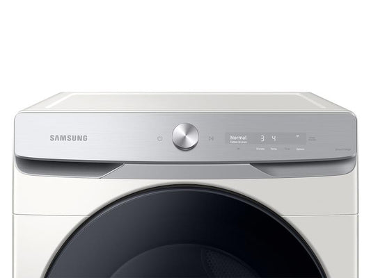 Samsung DVG50A8600E 7.5 cu. ft. Smart Dial Gas Dryer with Super Speed Dry in Ivory