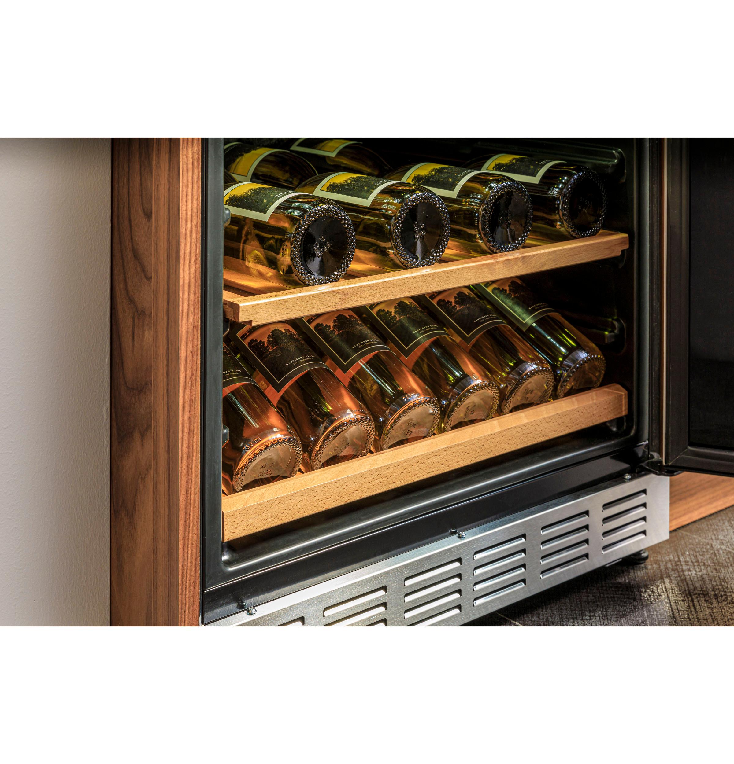 PVS06BSPSS GE Profile™ 155-Can or 52-Bottle Beverage Center