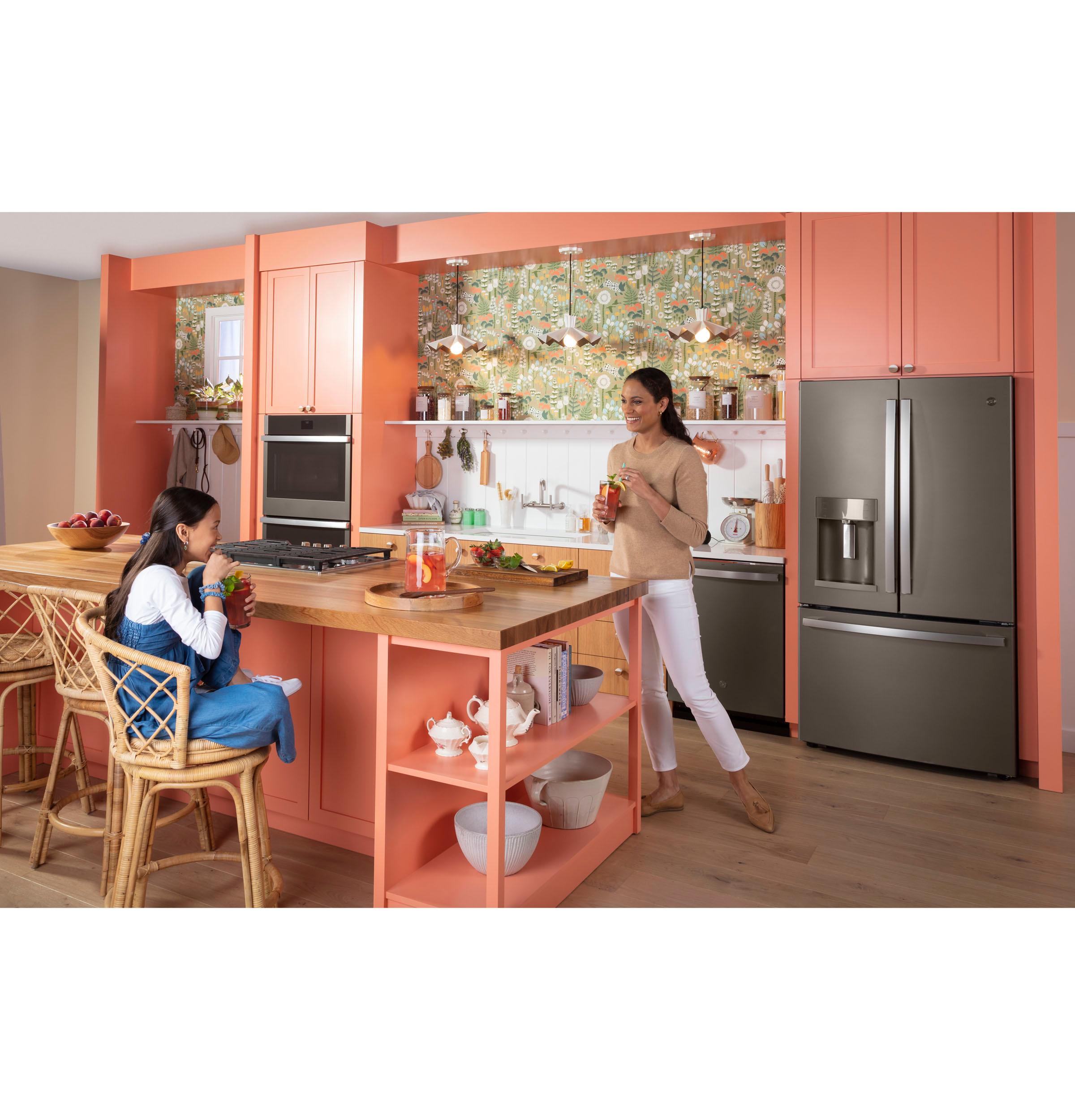 GE® Top Control with Stainless Steel Interior Dishwasher with Sanitize Cycle & Dry Boost with Fan Assist