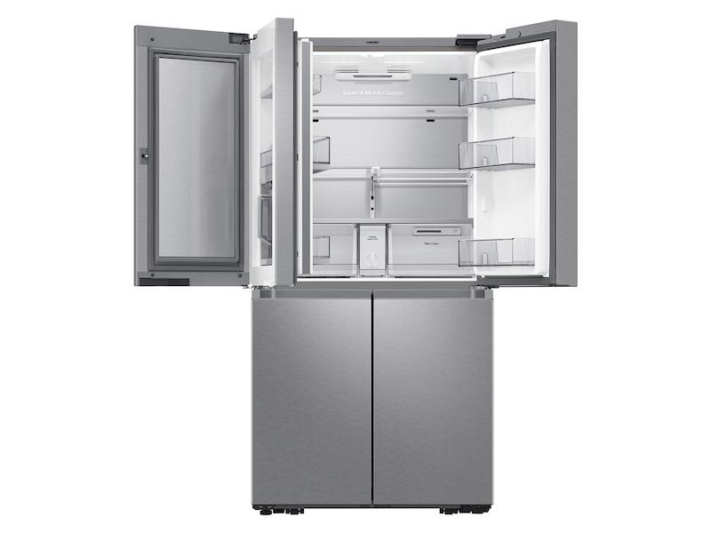 23 cu. ft. Smart Counter Depth 4-Door Flex™ refrigerator with Family Hub™ and Beverage Center in Stainless Steel